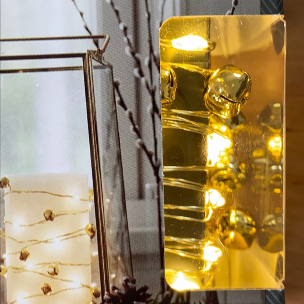 Threshold  LED Bells Gold color string light - Picture 10 of 14